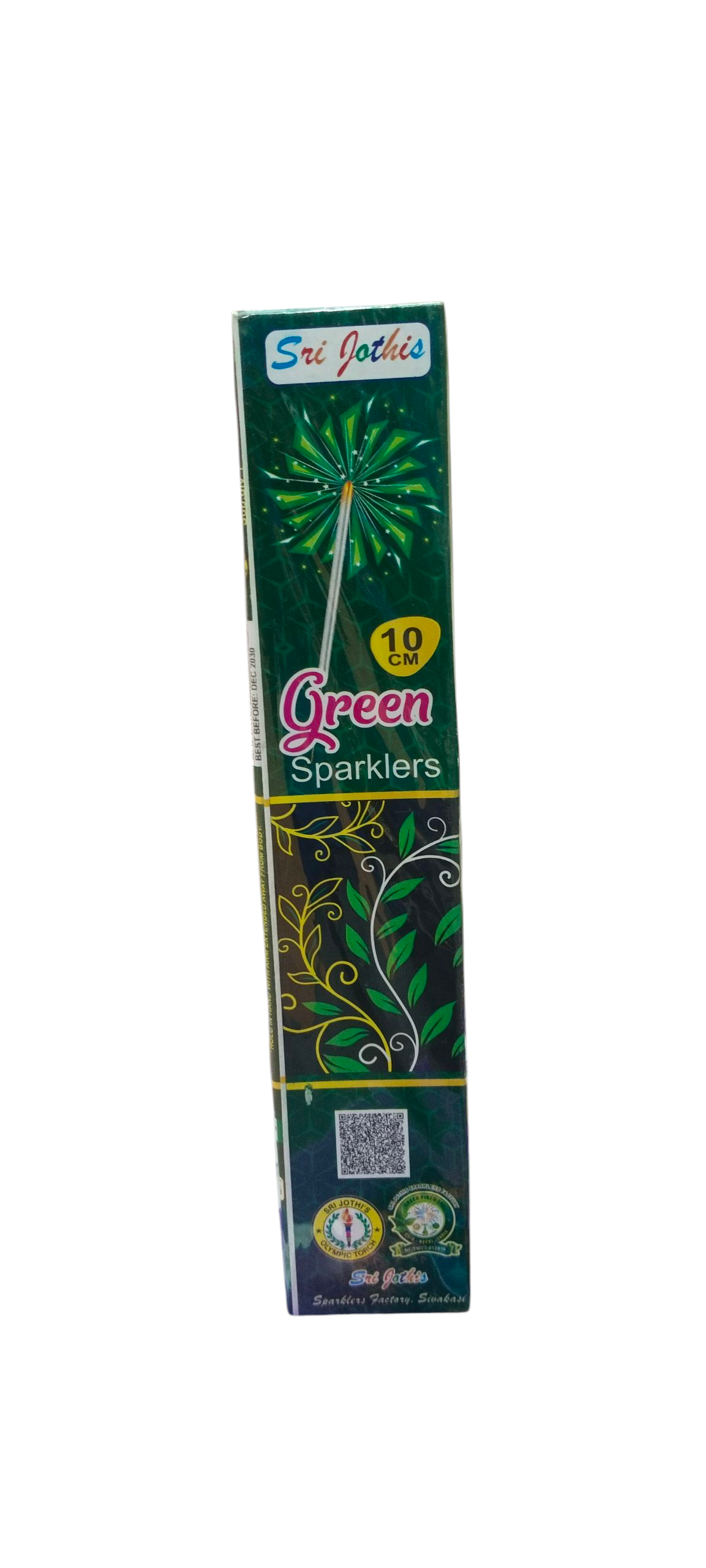 10 Cm Green Sparklers